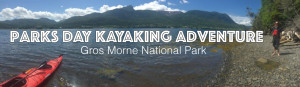 Kayaking in Gros Morne National Park