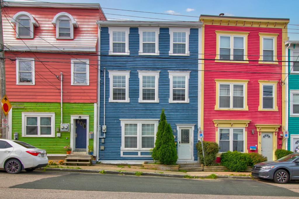 Blue Jelly BEan Row House